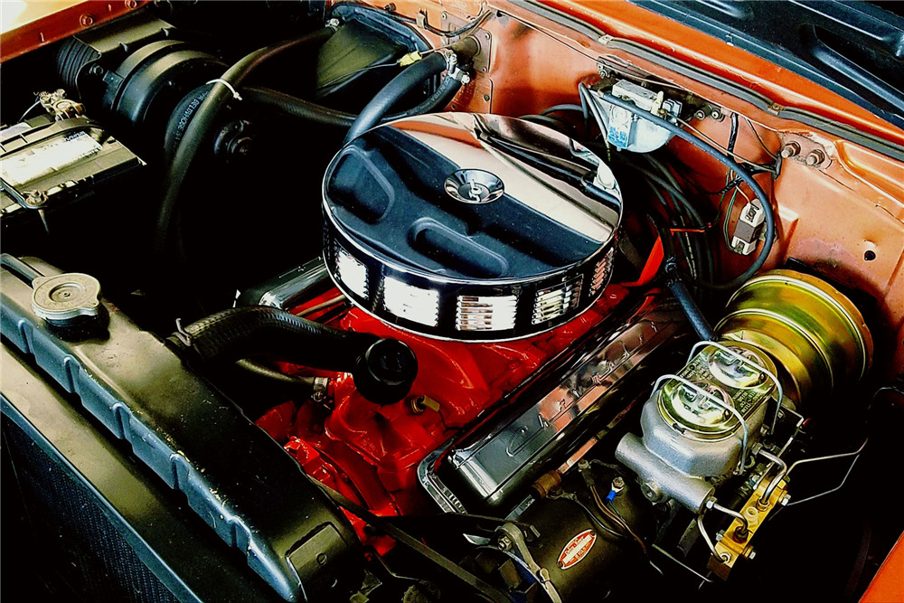 1957 CHEVROLET BEL AIR CUSTOM COUPE - Engine - 206290