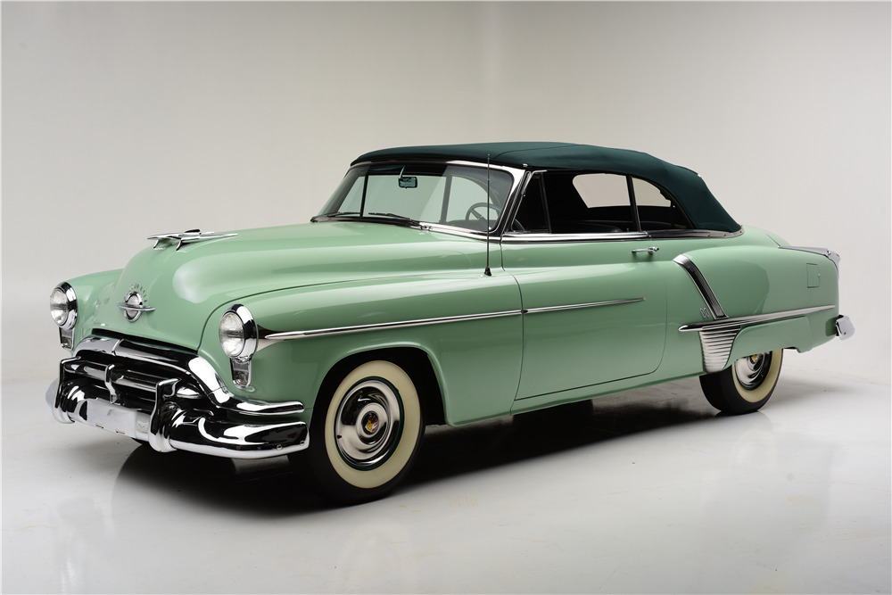 1952 OLDSMOBILE SUPER 88 CONVERTIBLE - Front 3/4 - 206324