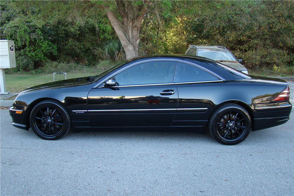 2002 MERCEDES-BENZ CL600  - Side Profile - 206417