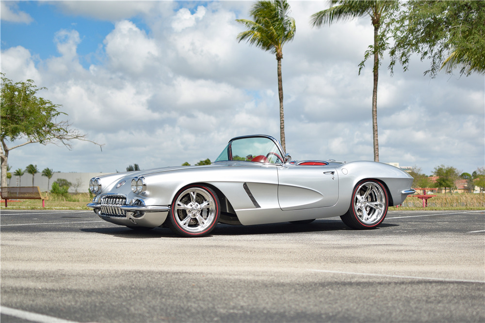 1962 CHEVROLET CORVETTE LS3 CUSTOM CONVERTIBLE - Side Profile - 206467