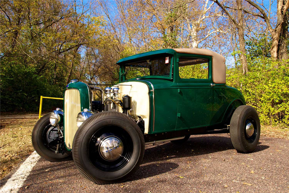 1931 FORD MODEL A CUSTOM COUPE - Side Profile - 206472
