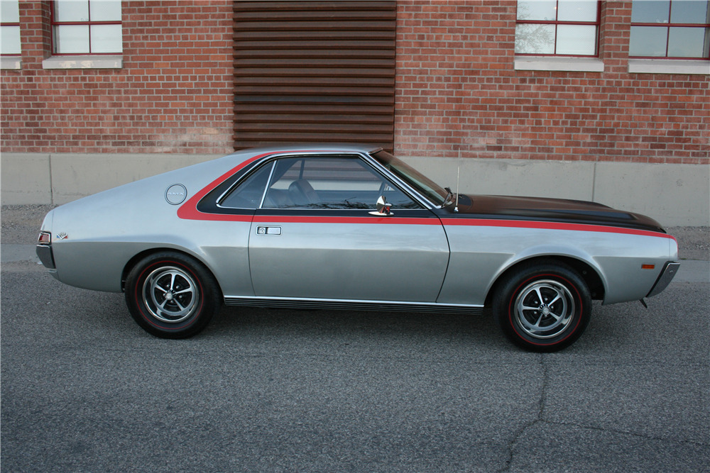 1968 AMC AMX - Side Profile - 206482