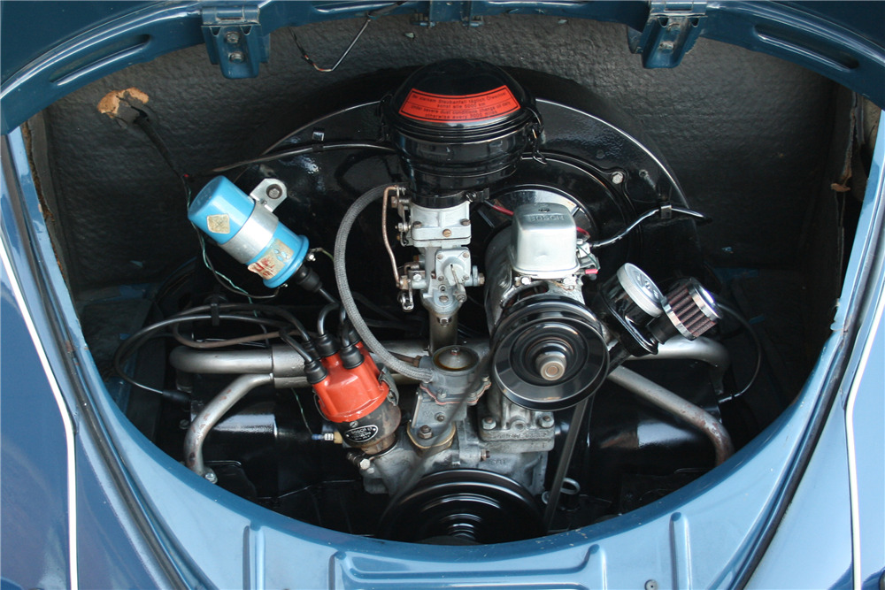 1960 VOLKSWAGEN BEETLE RAGTOP SEDAN - Engine - 206483