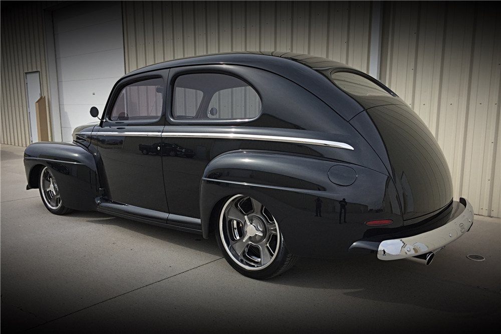 pics 1947 Ford Sedan Rear 1947 ford deluxe custom sedan