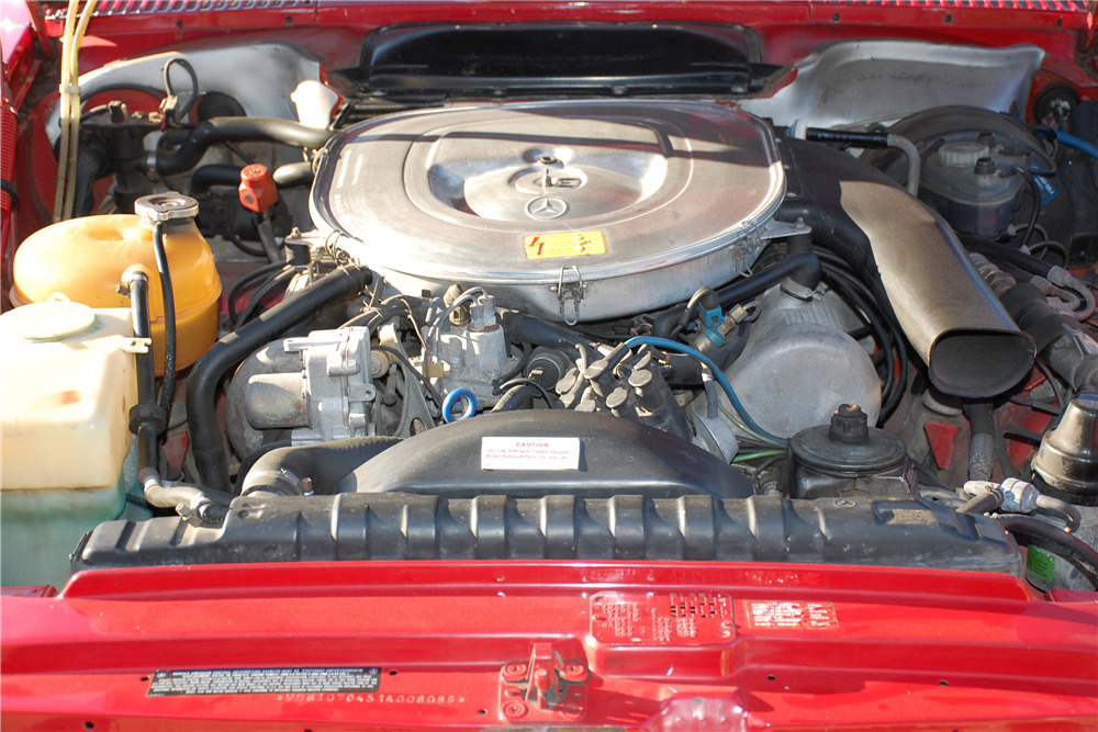 1984 MERCEDES-BENZ 380SL CONVERTIBLE - Engine - 206534