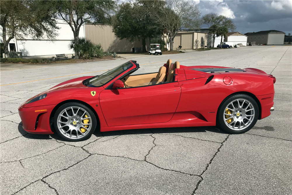 2008 FERRARI F430 F1 SPIDER - Side Profile - 206568