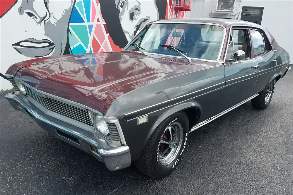 1968 Chevrolet Chevy Ii Nova Custom Sedan