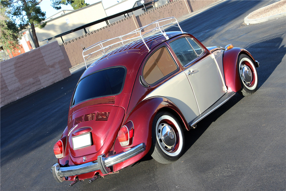 1973 VOLKSWAGEN BEETLE  - Rear 3/4 - 207033