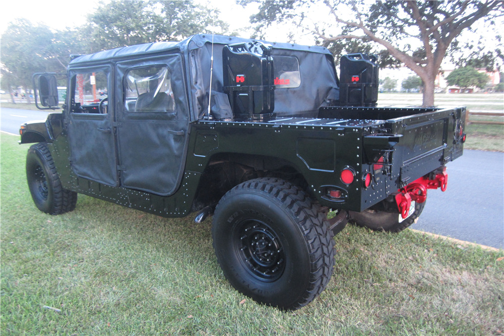 1990 AM GENERAL HUMMER H1 CUSTOM PICKUP - Rear 3/4 - 207100