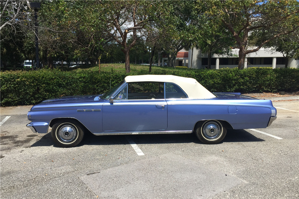 1963 BUICK SKYLARK CONVERTIBLE - Side Profile - 207151