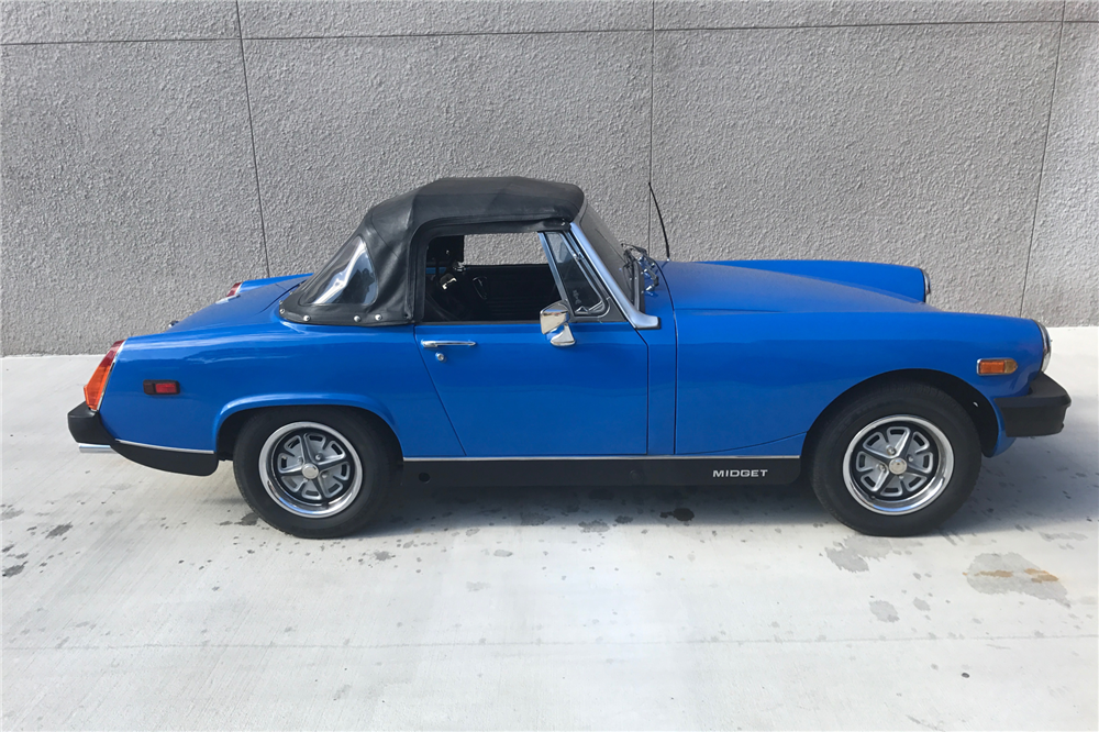 1979 Mg Midget Convertible 1979 Mg Midget Convertible Side Profile 207231