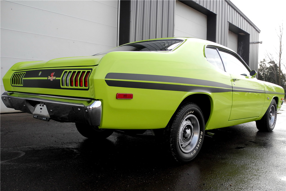 1972 DODGE DEMON  - Rear 3/4 - 207598
