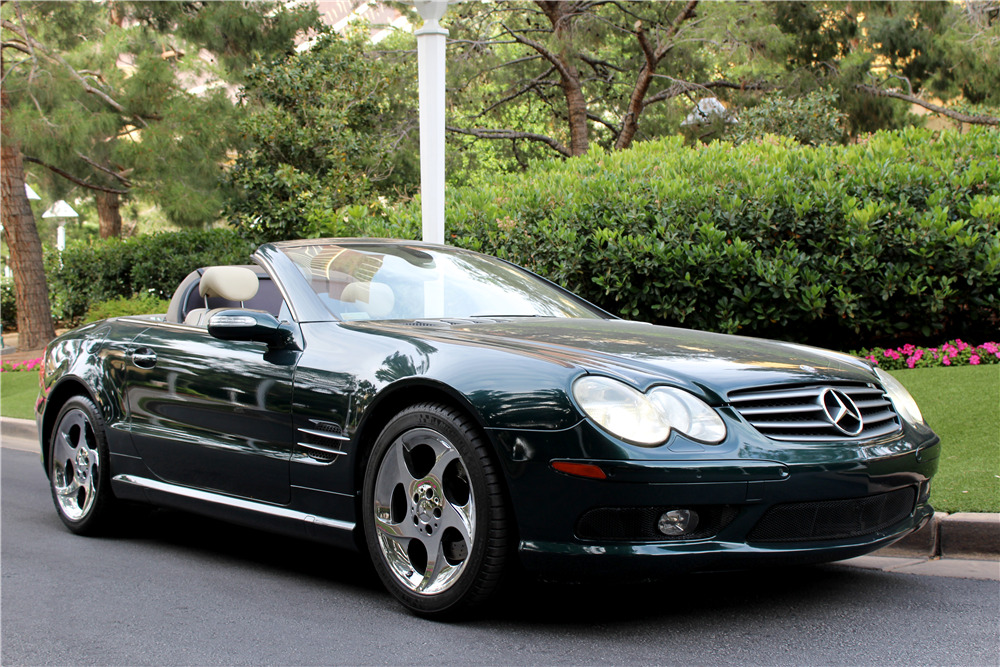 2005 MERCEDES-BENZ SL500 CONVERTIBLE - Front 3/4 - 207943