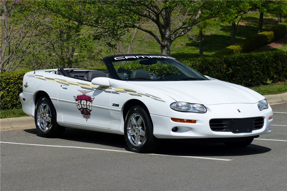 1999 CHEVROLET CAMARO Z/28 CONVERTIBLE INDY PACE CAR - Front 3/4 - 208051