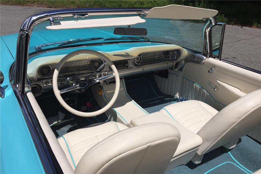 1960 OLDSMOBILE 98 CUSTOM CONVERTIBLE - Interior - 208060