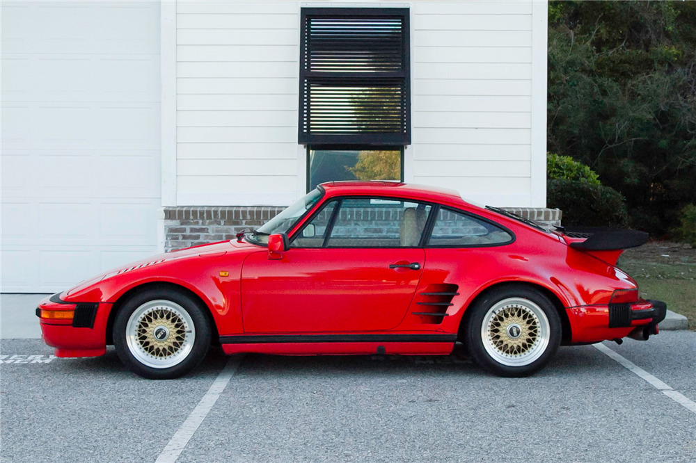 1986 PORSCHE 930 TURBO  - Side Profile - 208180