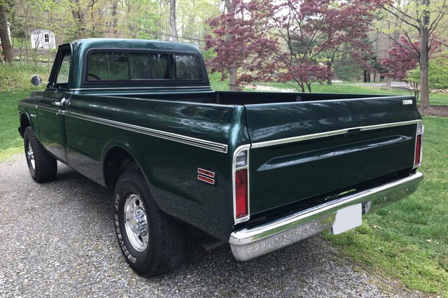 1972 CHEVROLET C20 4X4 PICKUP - Rear 3/4 - 208216