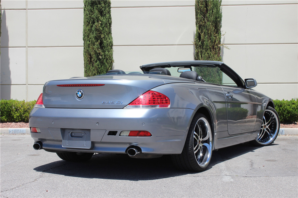 2005 BMW 645 CONVERTIBLE - Rear 3/4 - 208219