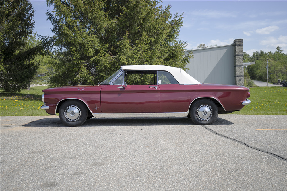 1964 CHEVROLET CORVAIR MONZA CONVERTIBLE - Side Profile - 208315
