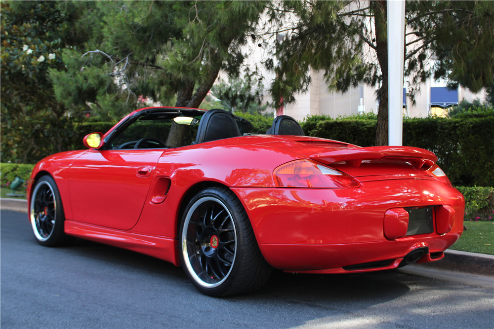 1999 PORSCHE BOXSTER CONVERTIBLE - Rear 3/4 - 208417