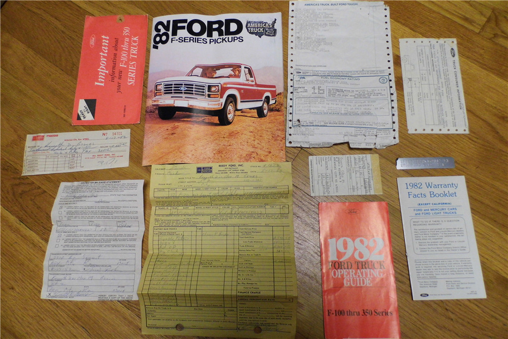 1982 FORD F-150 PICKUP - Misc 1 - 208502