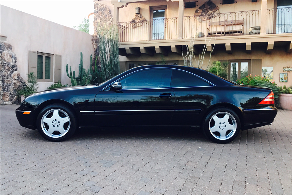 2000 MERCEDES-BENZ CL500 - Side Profile - 208785
