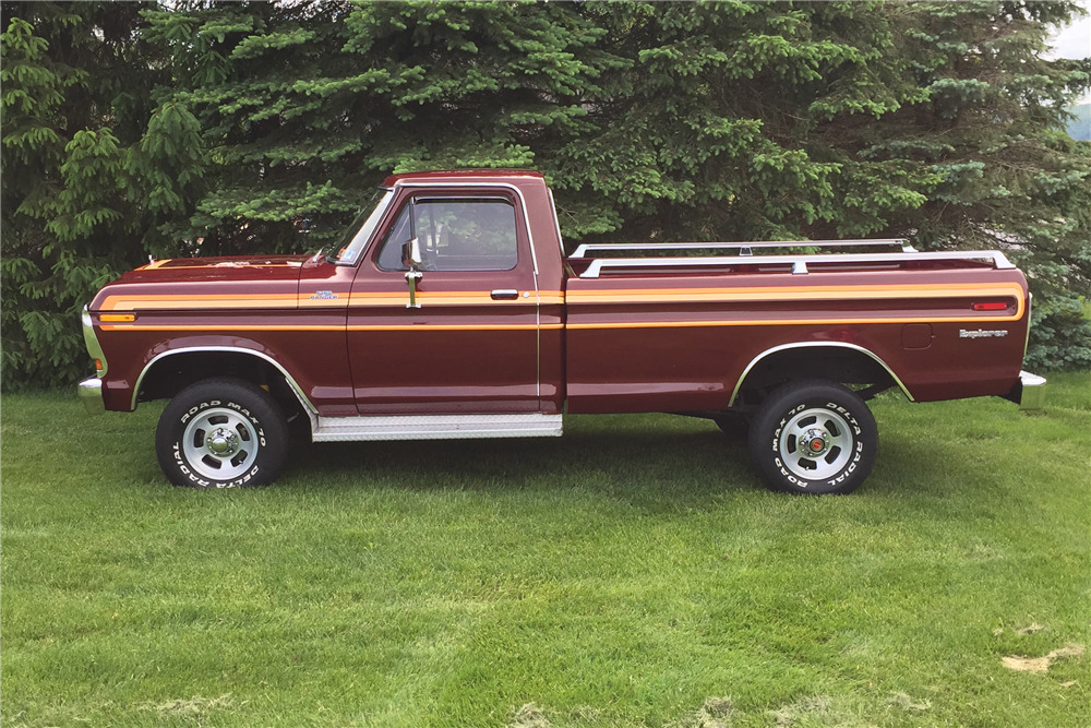 1978 FORD F-150 RANGER/EXPLORER - Side Profile - 209842