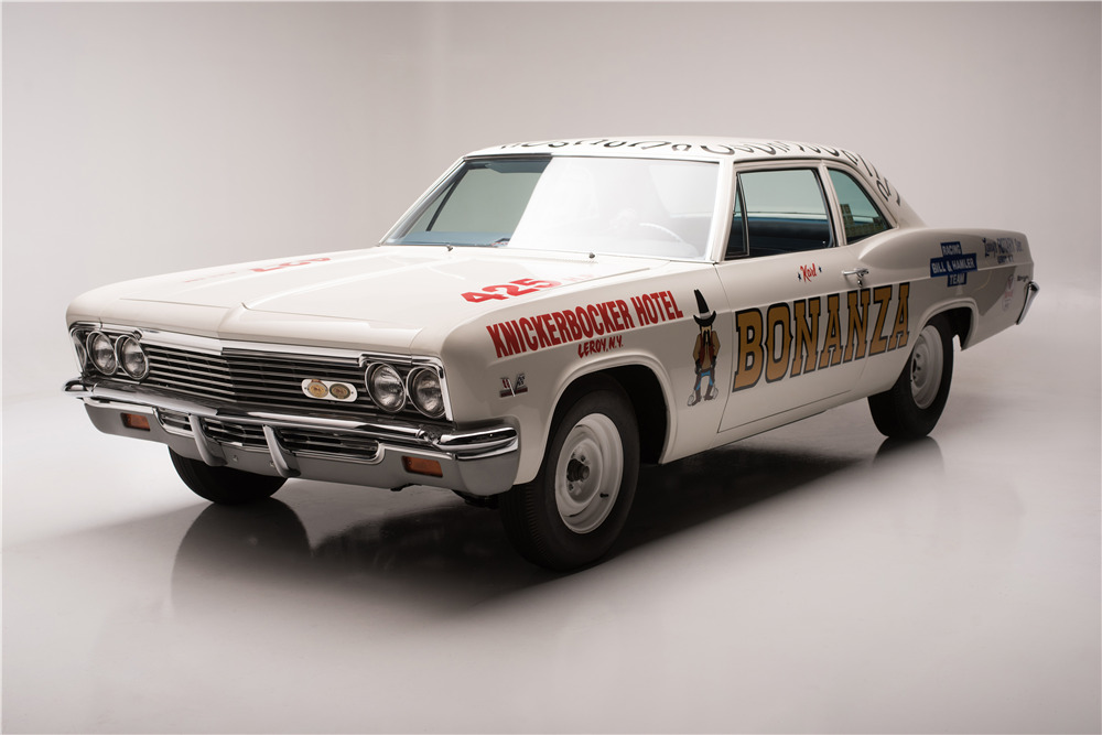 1966 CHEVROLET BISCAYNE RACE CAR  - Front 3/4 - 210007
