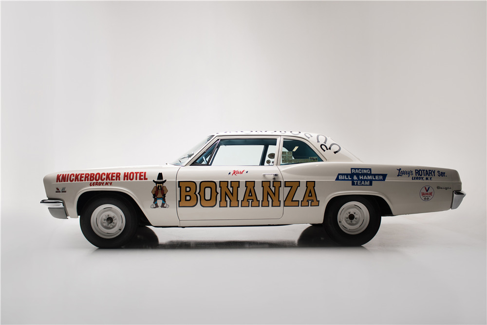 1966 CHEVROLET BISCAYNE RACE CAR  - Side Profile - 210007