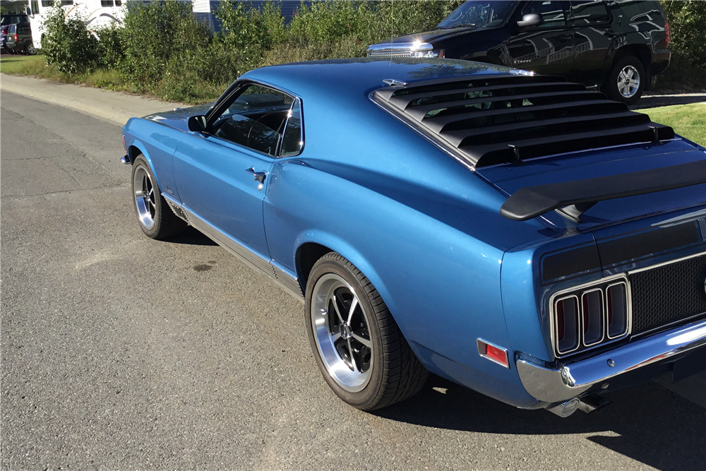 1970 FORD MUSTANG MACH 1 - Rear 3/4 - 210089