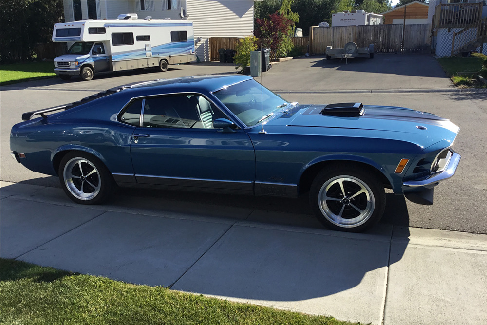 1970 FORD MUSTANG MACH 1 - Side Profile - 210089
