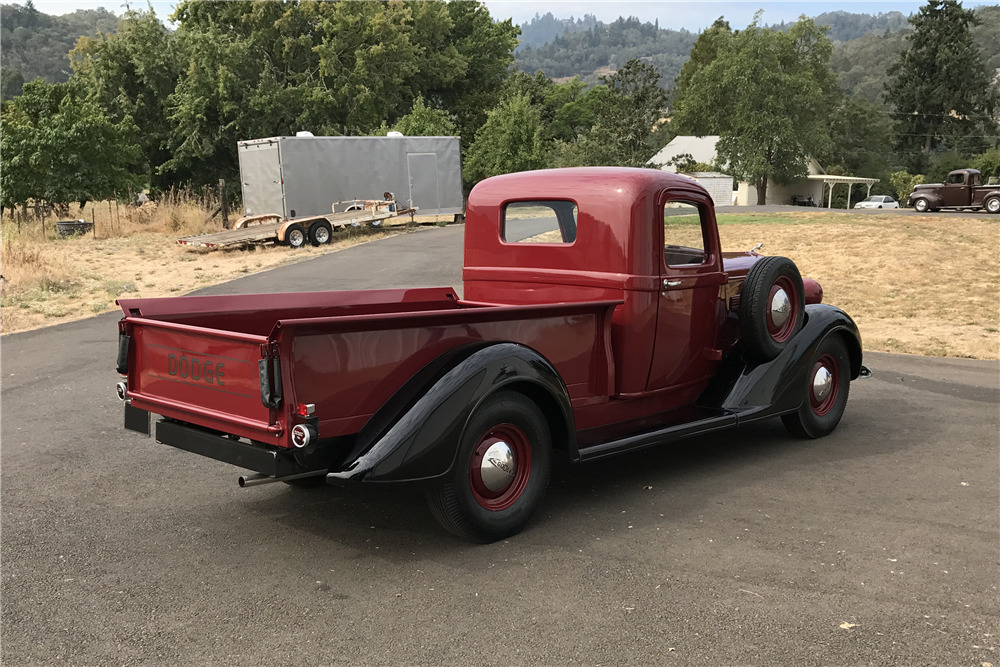 1938 DODGE PICKUP - Rear 3/4 - 210289
