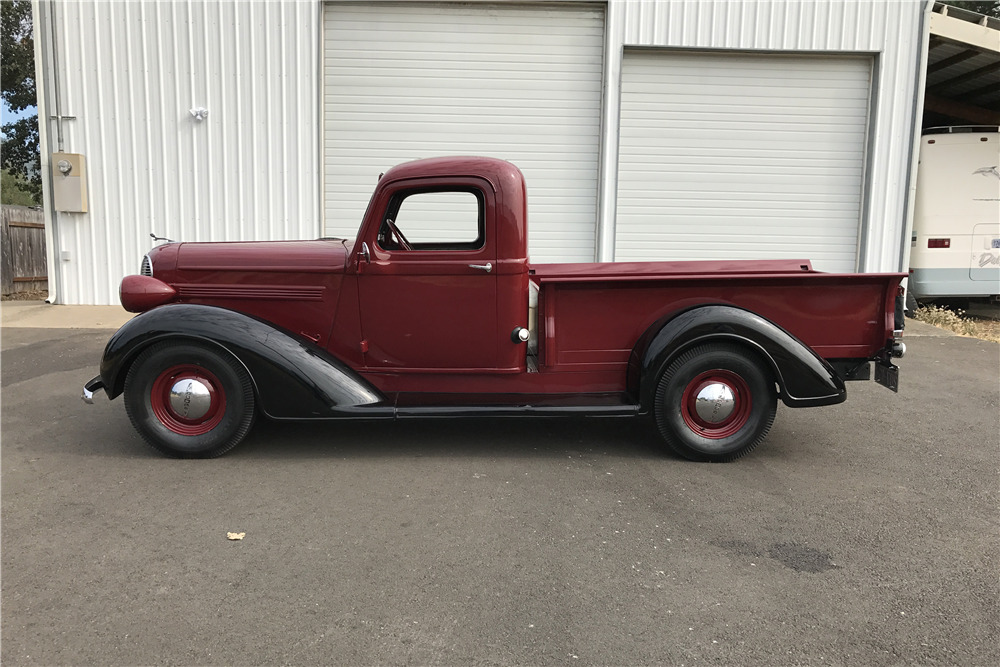 1938 DODGE PICKUP - Side Profile - 210289