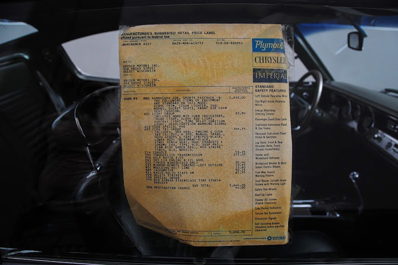 1969 PLYMOUTH 