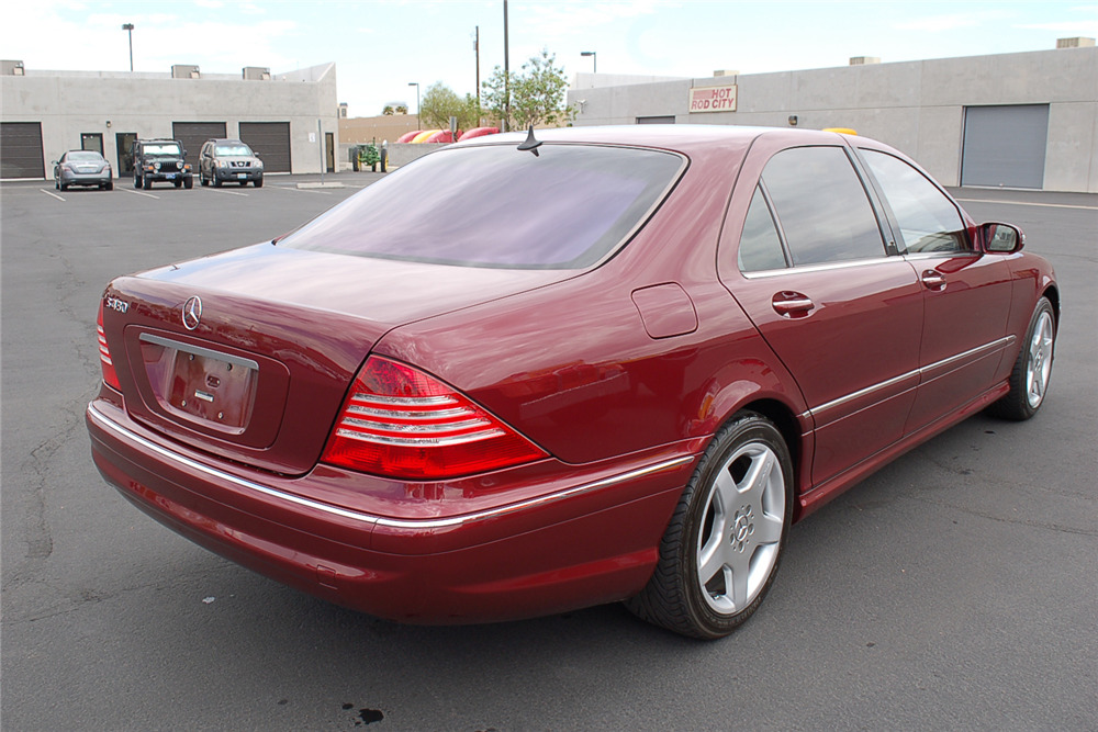 2003 MERCEDES-BENZ S430 - Rear 3/4 - 210472