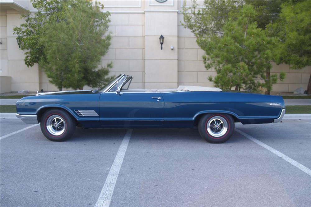 1966 BUICK WILDCAT CONVERTIBLE - Side Profile - 210517