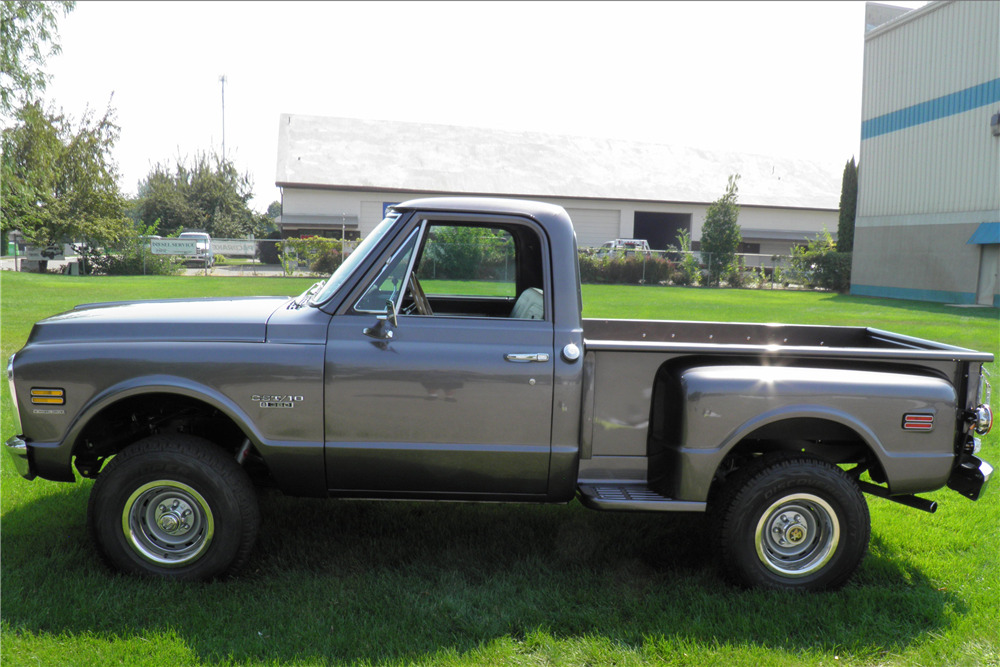 1970 CHEVROLET K10 PICKUP - Side Profile - 210645