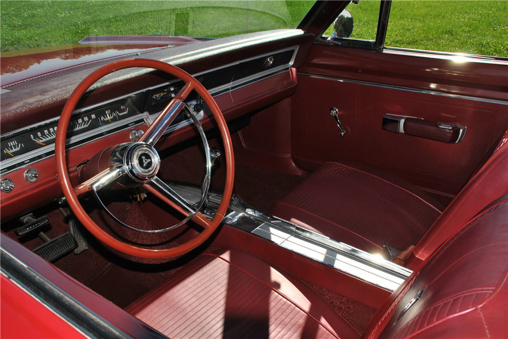 1967 DODGE DART GT CONVERTIBLE - Interior - 210663