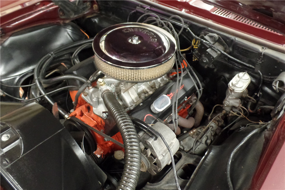 1968 CHEVROLET CAMARO CONVERTIBLE - Engine - 210688