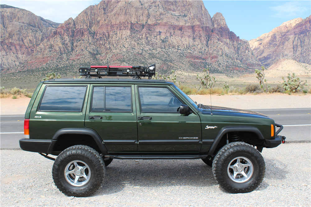 1998 JEEP CHEROKEE - Side Profile - 210758