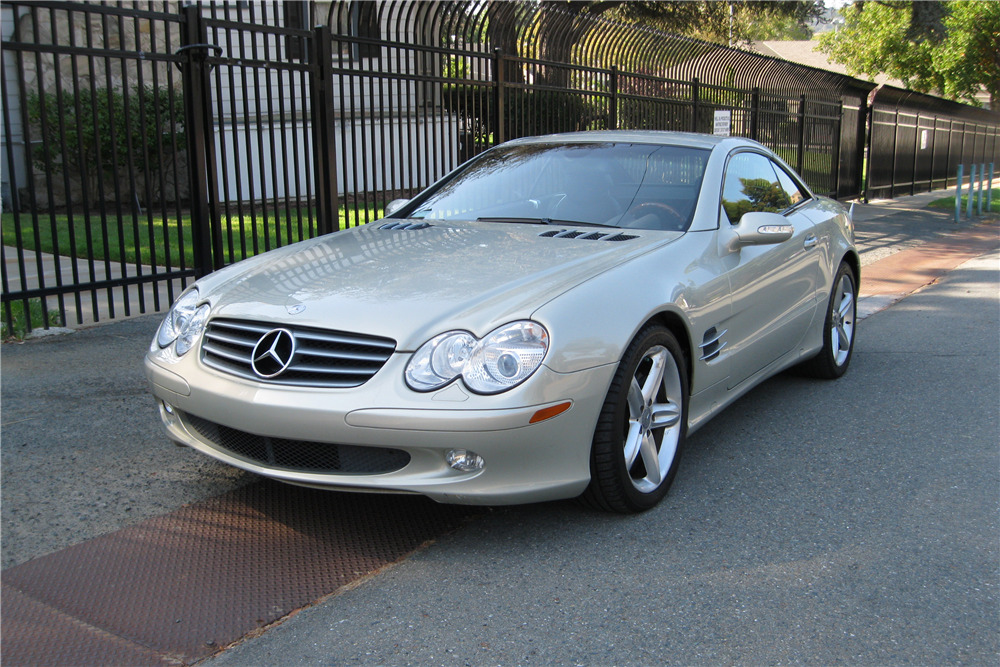 2003 MERCEDES-BENZ 500SL ROADSTER - Front 3/4 - 210760