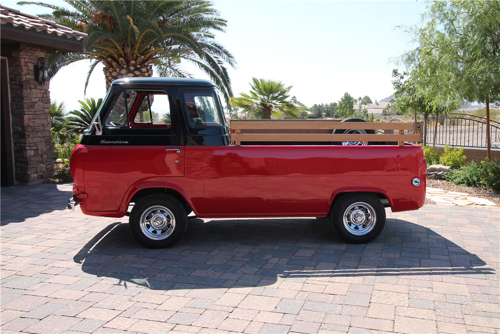 1963 FORD ECONOLINE PICKUP - Side Profile - 210763