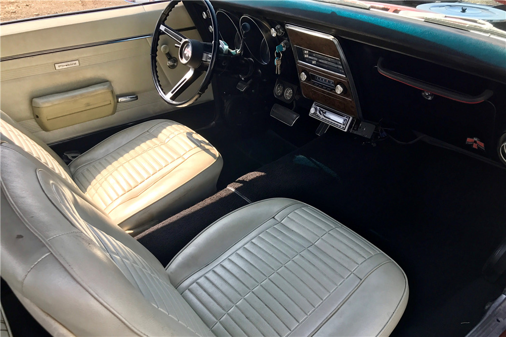 1968 PONTIAC FIREBIRD CONVERTIBLE - Interior - 210787