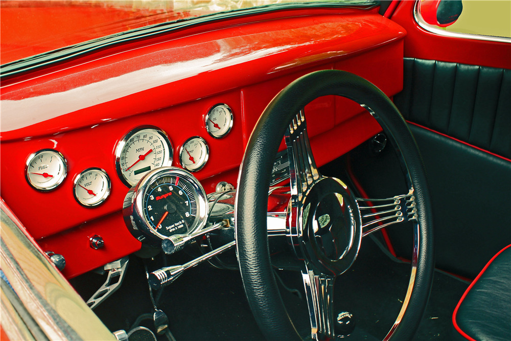 1941 WILLYS RE-CREATION COUPE - Interior - 210804