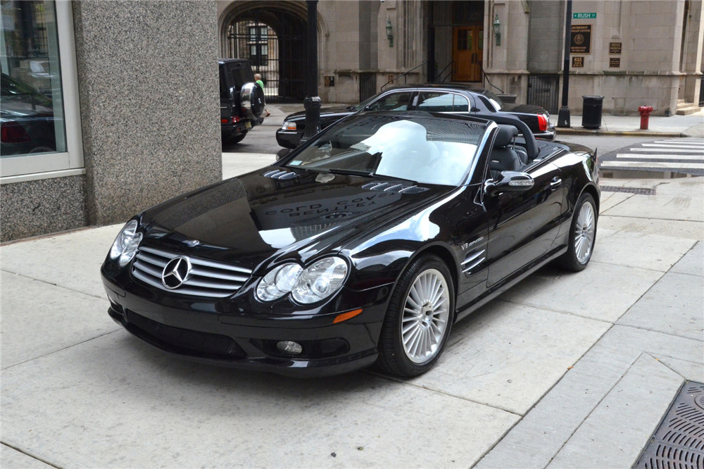 2006 MERCEDES-BENZ SL55 AMG CONVERTIBLE - Front 3/4 - 210839