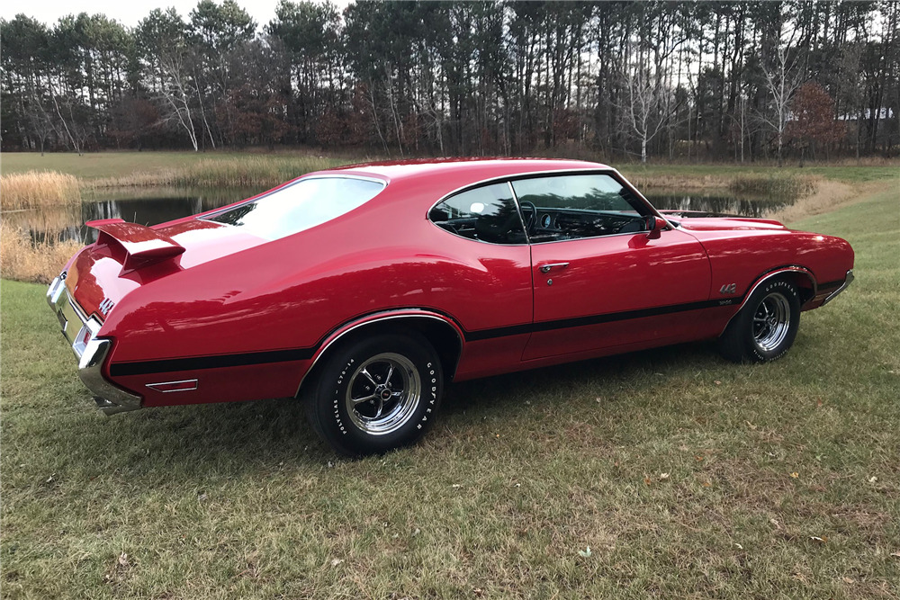 1971 OLDSMOBILE 442 W-30 - Side Profile - 210964