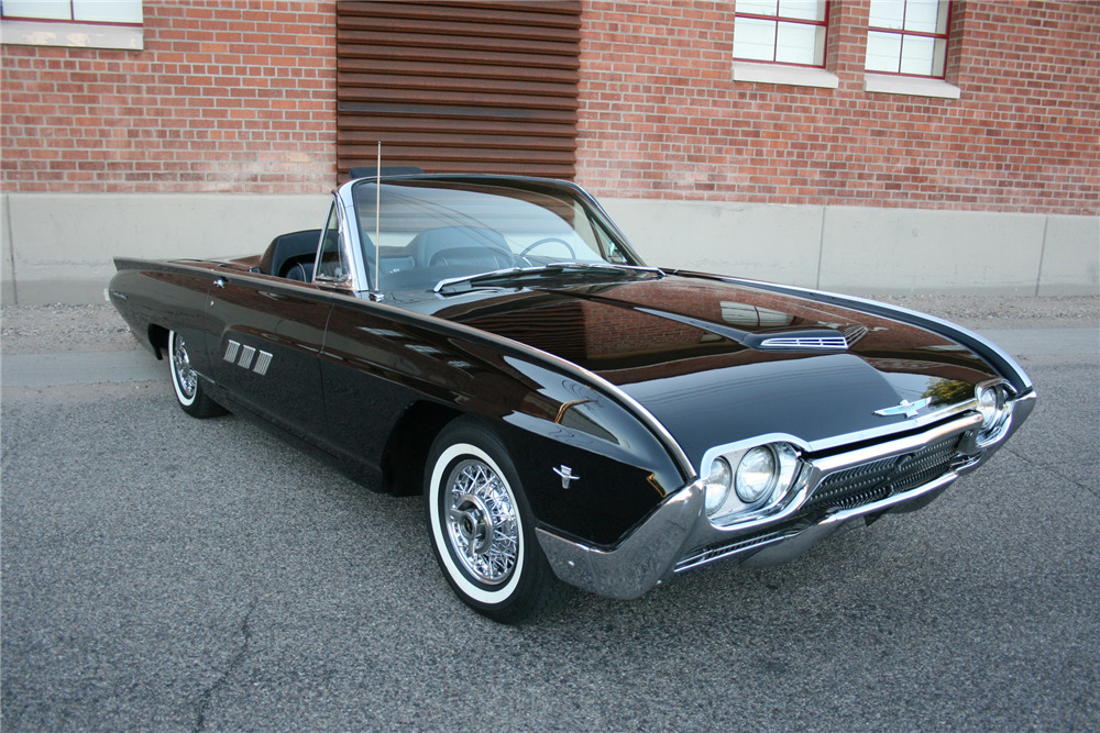 1963 ford thunderbird sports roadster chalfonte blue