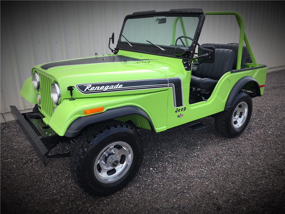 1974 JEEP CJ5 RENEGADE - Front 3/4 - 211120