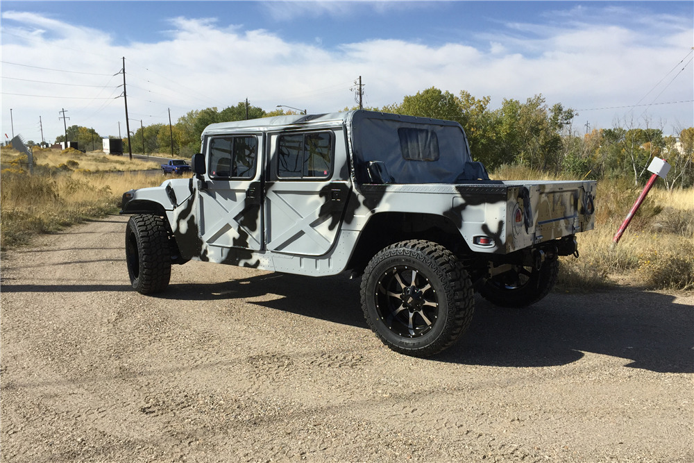 1989 AM GENERAL M998 HUMVEE - Rear 3/4 - 211819