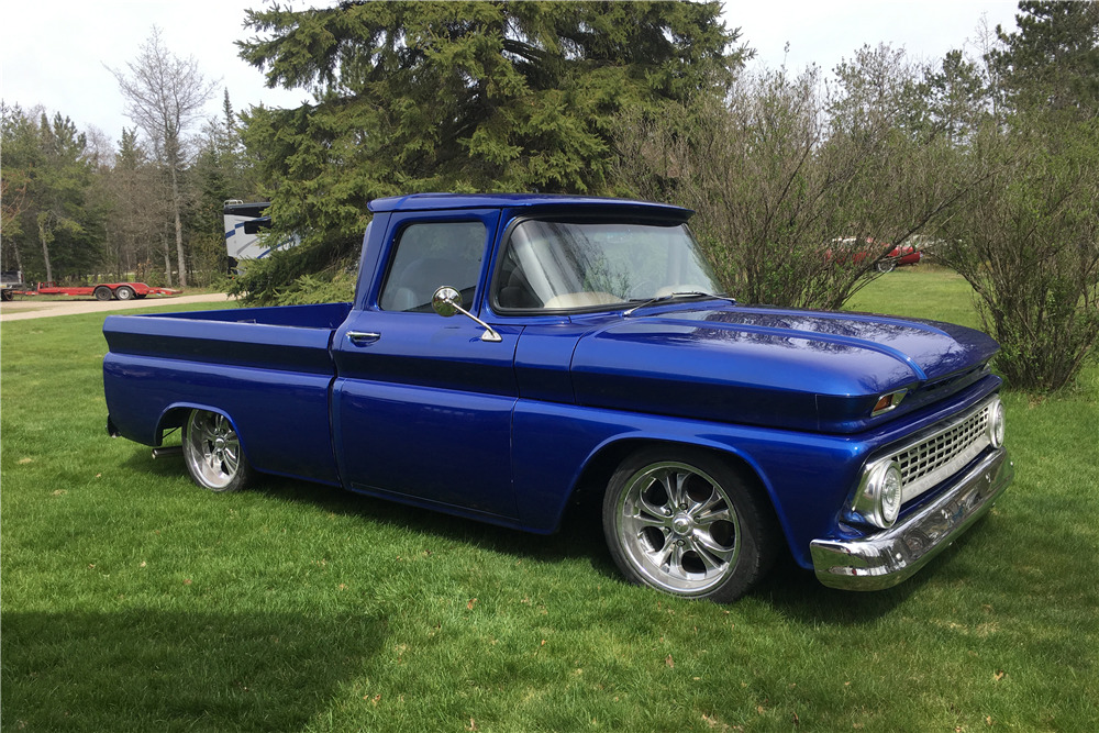 1963 CHEVROLET C10 CUSTOM PICKUP - Front 3/4 - 211918
